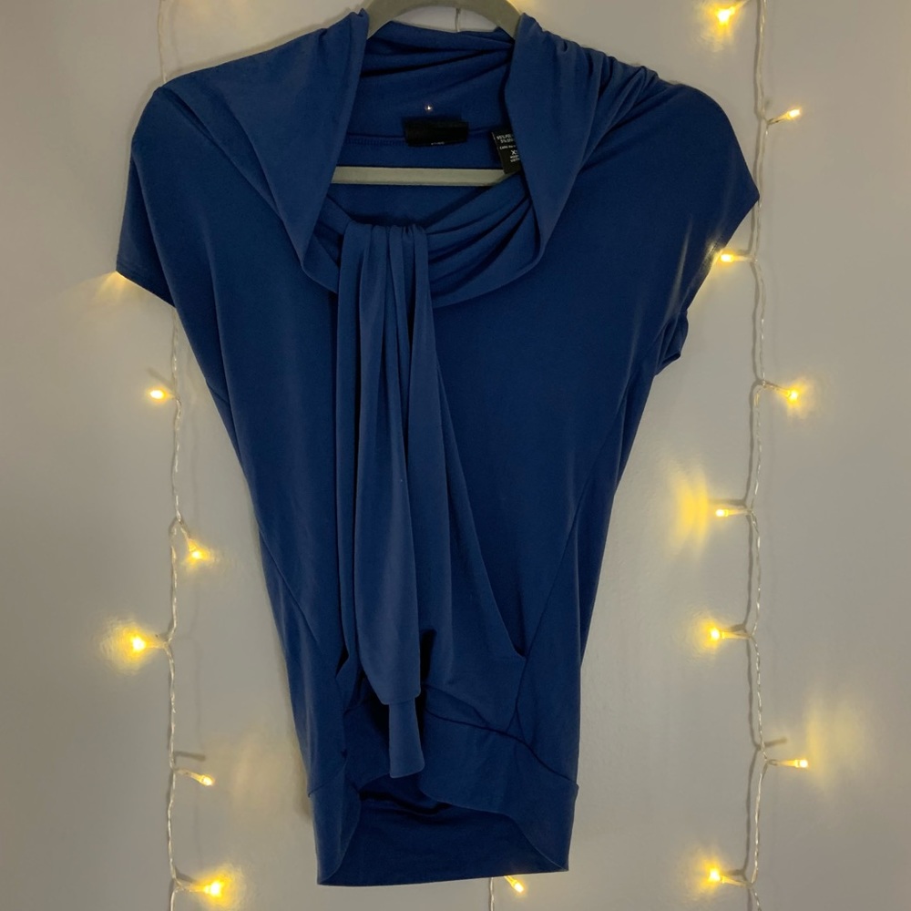 New York & Company Stretch Women’s Blue Top XS